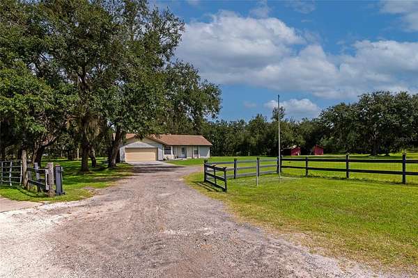 9.33 Acres of Residential Land with Home for Sale in Parrish, Florida