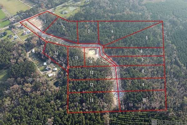 3.2 Acres of Residential Land for Sale in Livingston, Louisiana