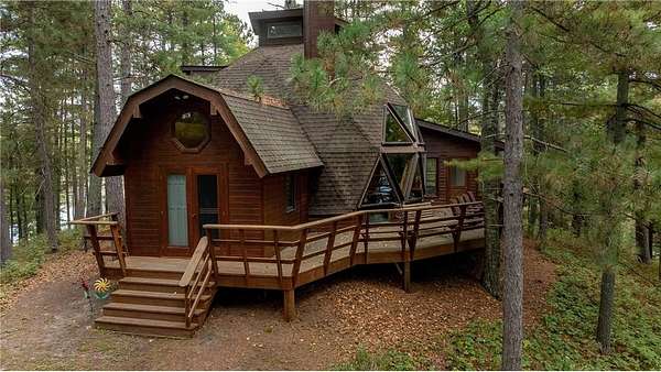 4 Acres of Residential Land with Home for Sale in Hackensack, Minnesota