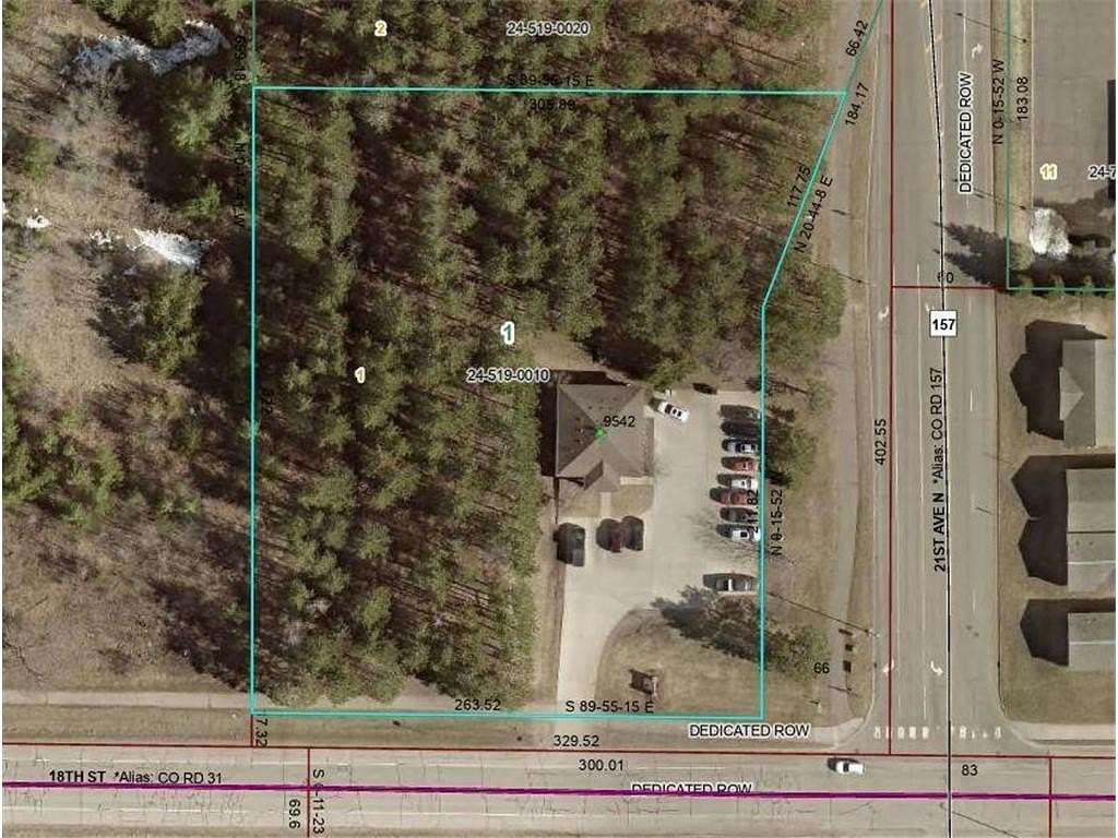 2 Acres of Commercial Land for Sale in Princeton, Minnesota