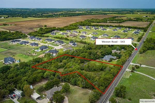 2.59 Acres of Residential Land for Sale in Weston, Texas
