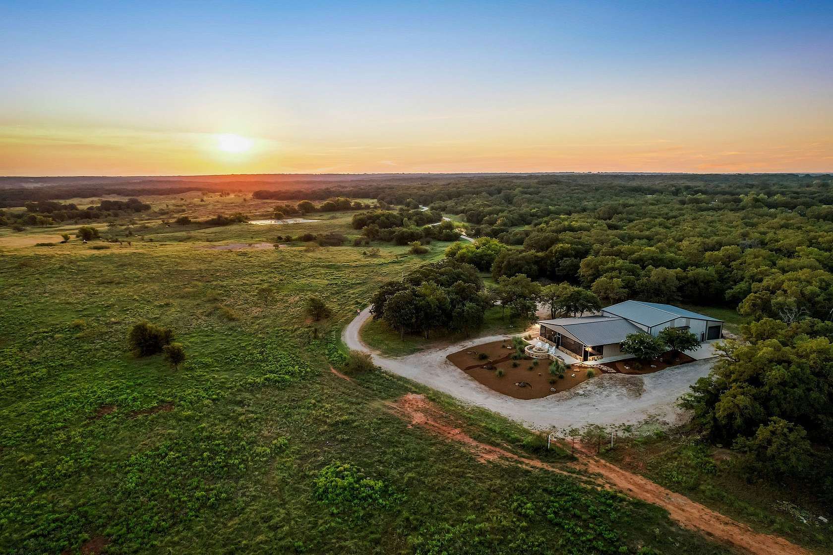 138 Acres of Recreational Land with Home for Sale in St. Jo, Texas