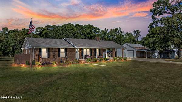 4 Acres of Residential Land with Home for Sale in Goldsboro, North Carolina