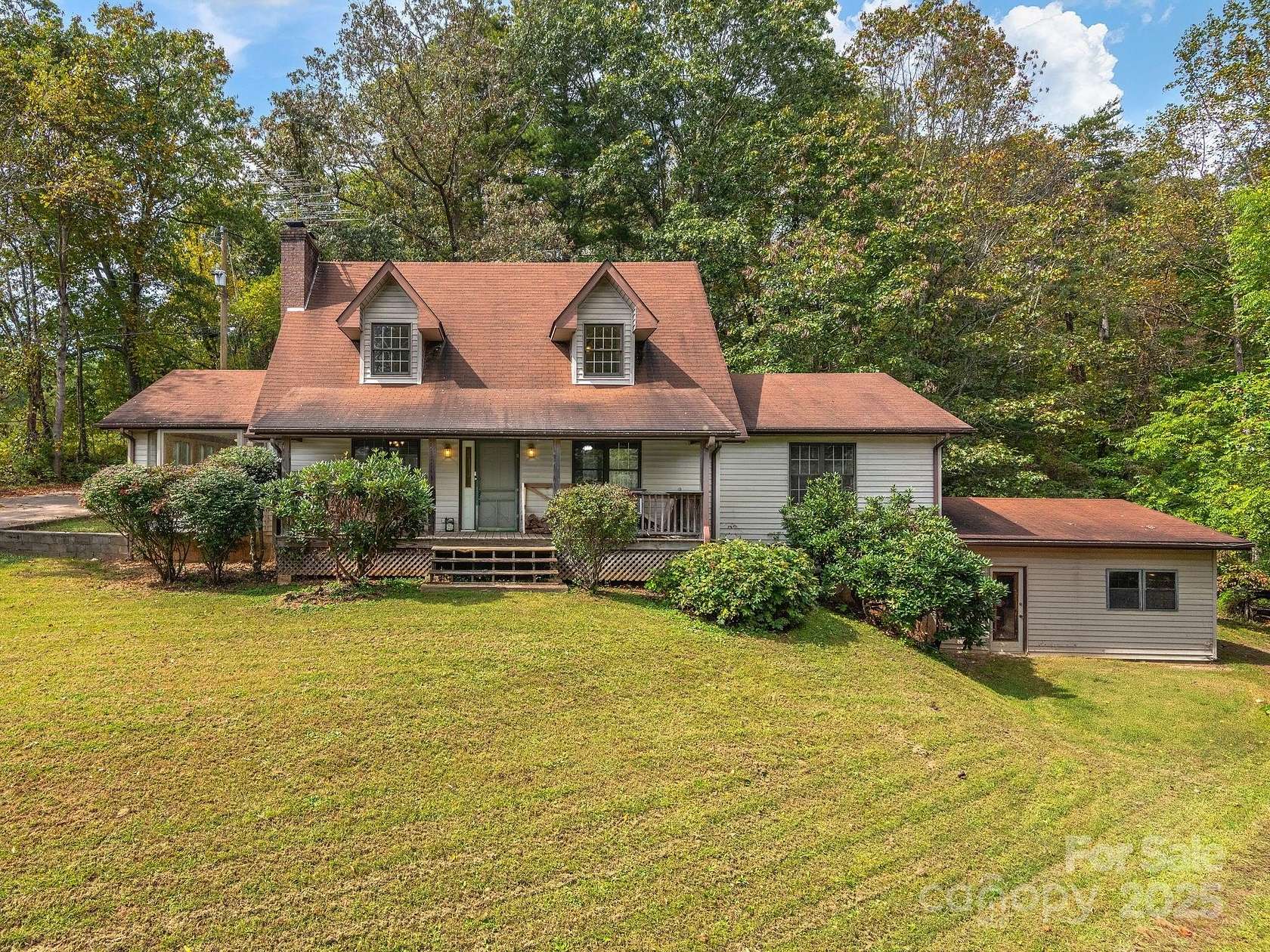 3.33 Acres of Residential Land with Home for Sale in Leicester, North Carolina