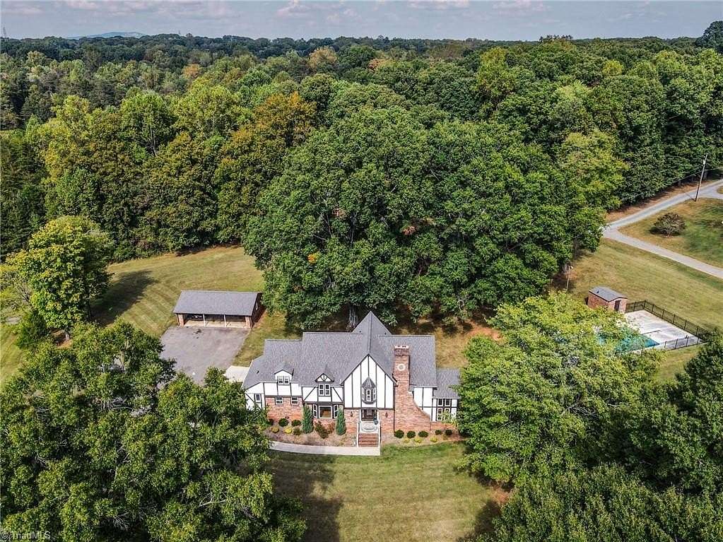 3.78 Acres of Residential Land with Home for Sale in Rural Hall, North Carolina