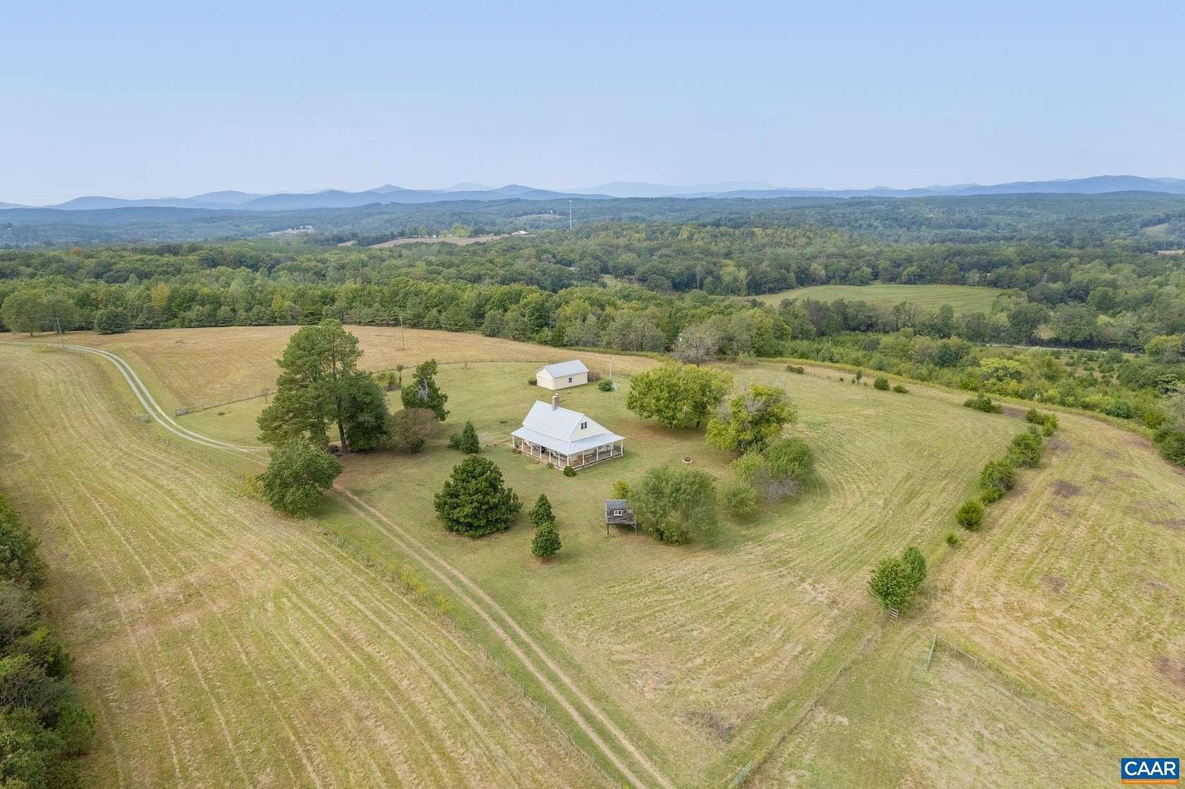 146 Acres of Land with Home for Sale in Howardsville, Virginia