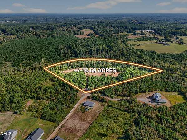 10.6 Acres of Land for Sale in Zebulon, North Carolina