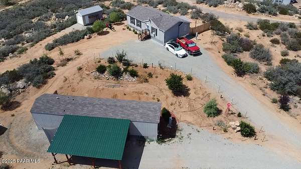 3.37 Acres of Residential Land with Home for Sale in Dewey-Humboldt, Arizona