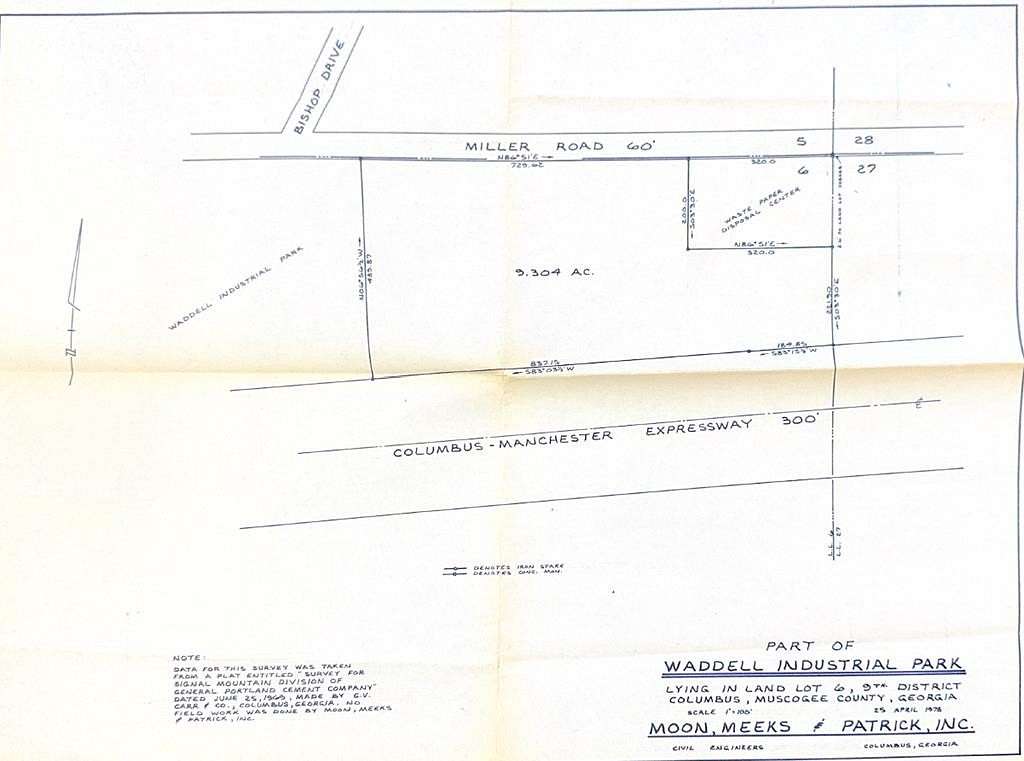 9.3 Acres of Land for Sale in Columbus, Georgia