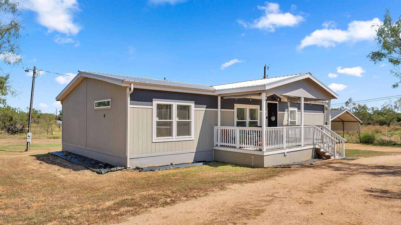 6.4 Acres of Residential Land with Home for Sale in Llano, Texas