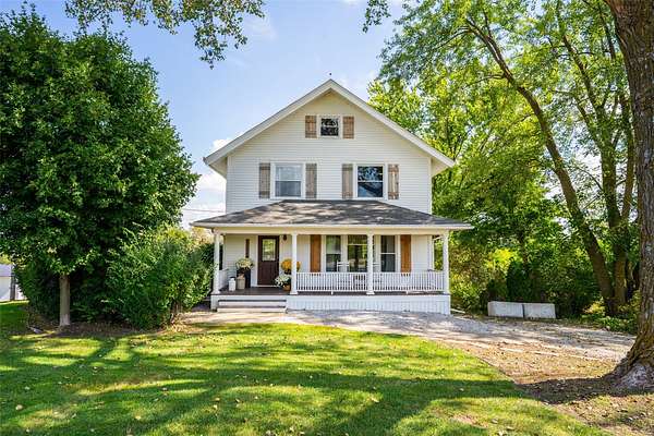 37.1 Acres of Agricultural Land with Home for Sale in Runnells, Iowa