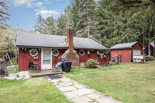 43.5 Acres of Recreational Land with Home for Sale in Almond, New York