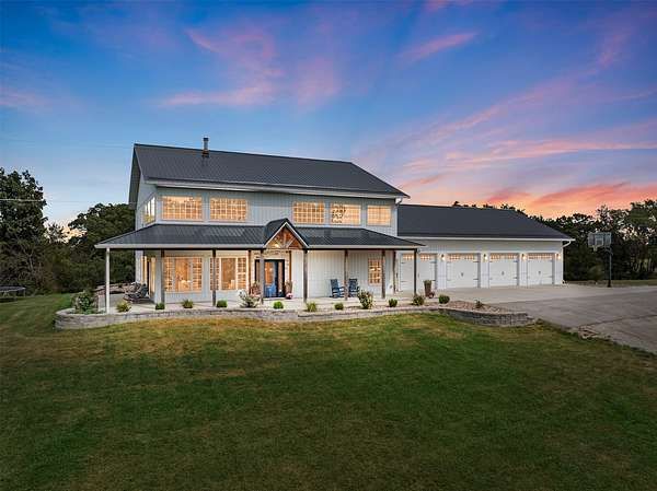 29.7 Acres of Recreational Land with Home for Sale in Winterset, Iowa