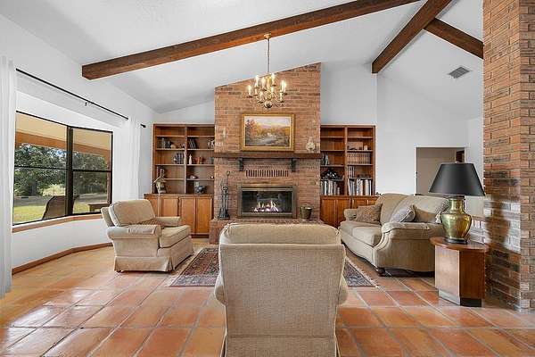 14.7 Acres of Land with Home for Sale in Paige, Texas