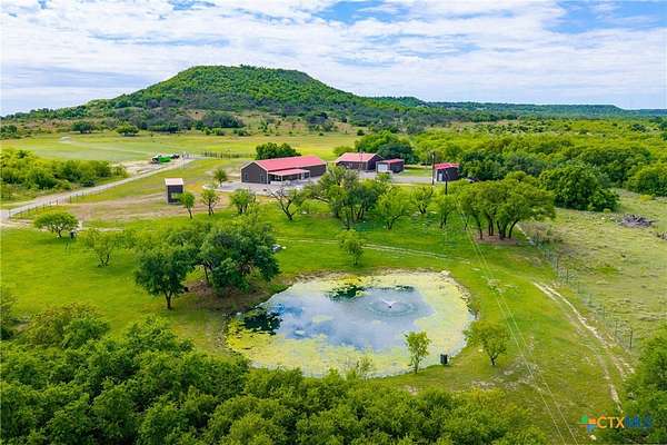 235 Acres of Recreational Land with Home for Sale in Comanche, Texas
