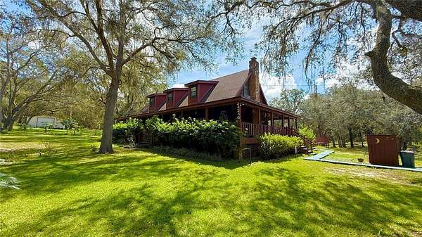 3.5 Acres of Land with Home for Sale in Dade City, Florida