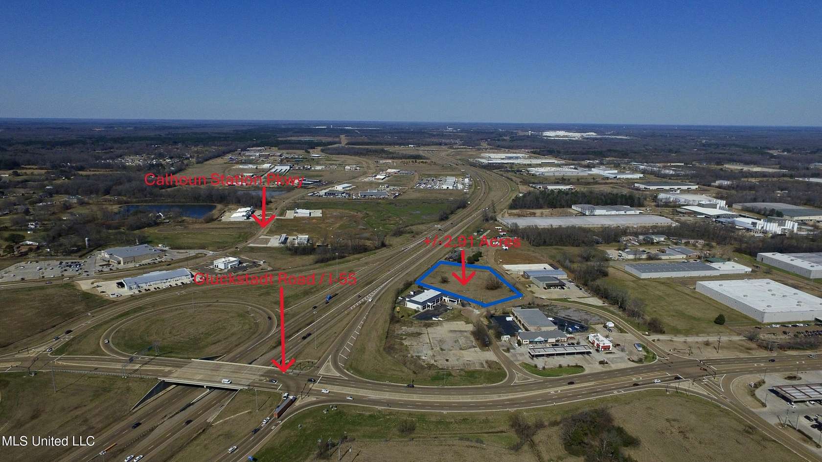3 Acres of Mixed-Use Land for Sale in Madison, Mississippi