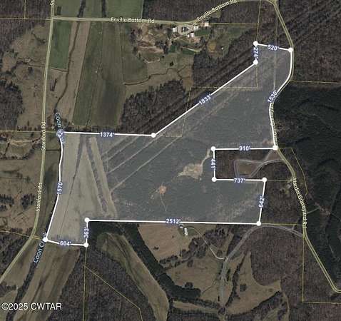 112 Acres of Recreational Land for Sale in Enville, Tennessee