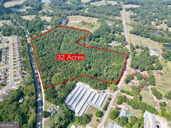 32 Acres of Mixed-Use Land for Sale in Jackson, Georgia