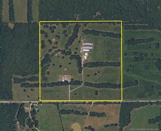 40 Acres of Recreational Land for Sale in Hulbert, Oklahoma
