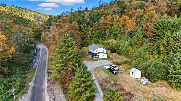 12.2 Acres of Land with Home for Sale in Moretown, Vermont