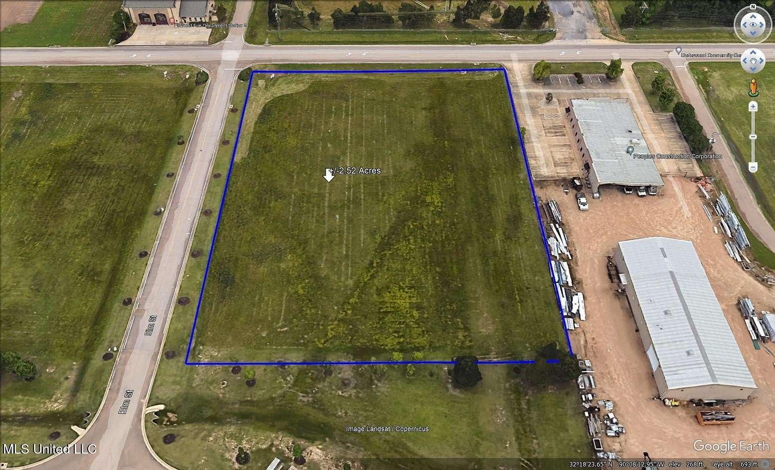 2.45 Acres of Commercial Land for Sale in Flowood, Mississippi