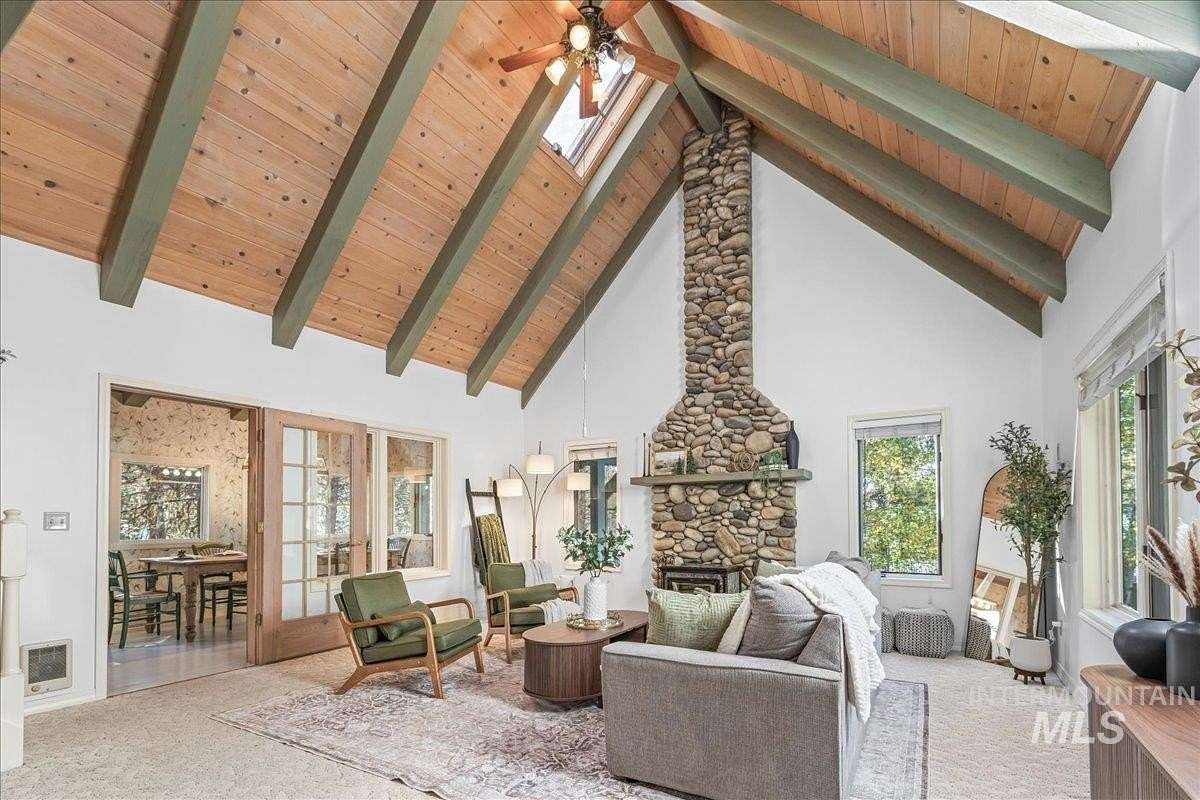 2.5 Acres of Residential Land with Home for Sale in Smiths Ferry, Idaho