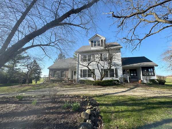 64 Acres of Land with Home for Sale in Hampshire, Illinois