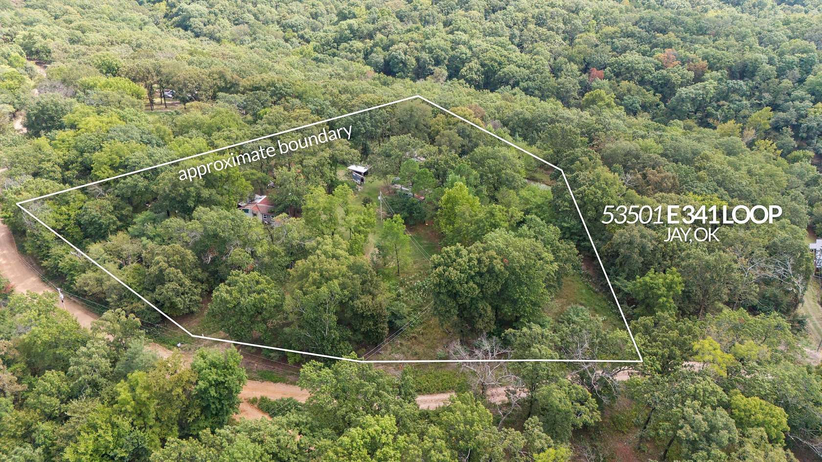 4 Acres of Residential Land with Home for Sale in Jay, Oklahoma