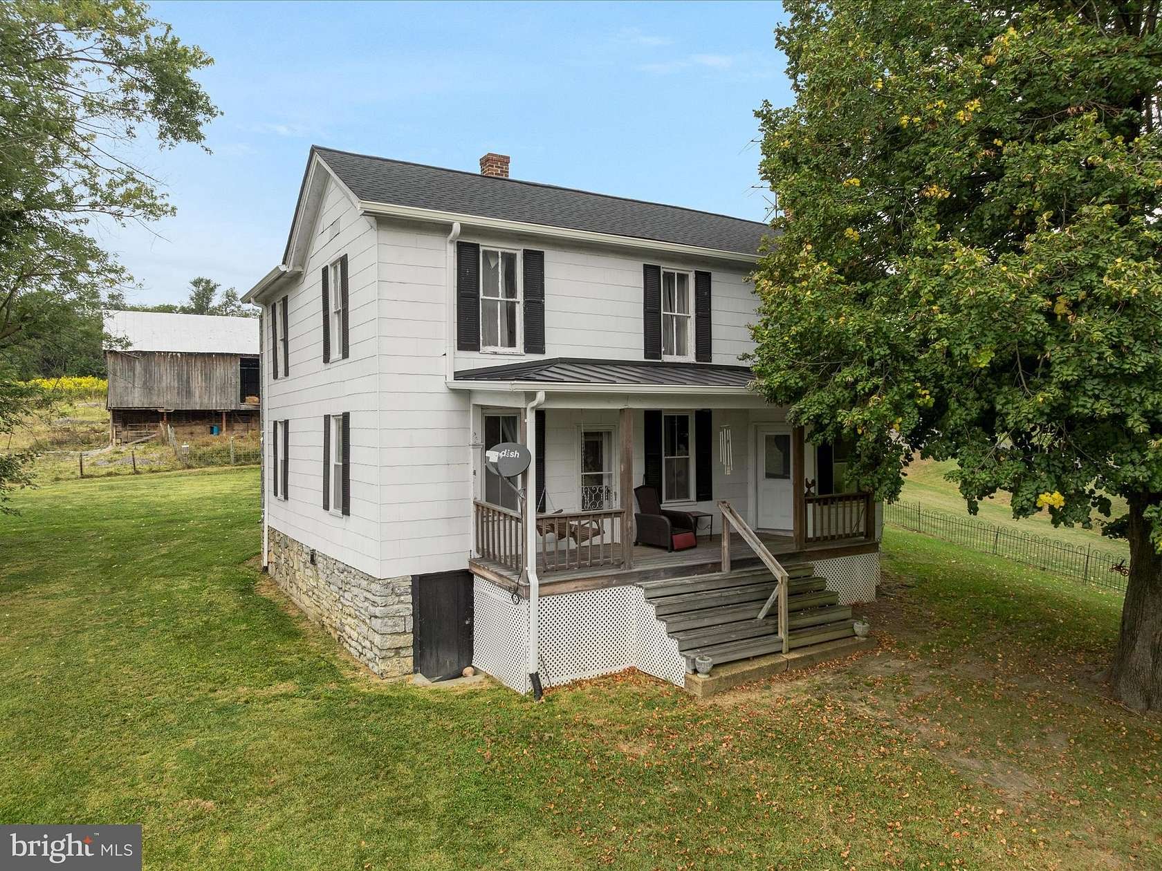 34.4 Acres of Agricultural Land with Home for Sale in Toms Brook, Virginia