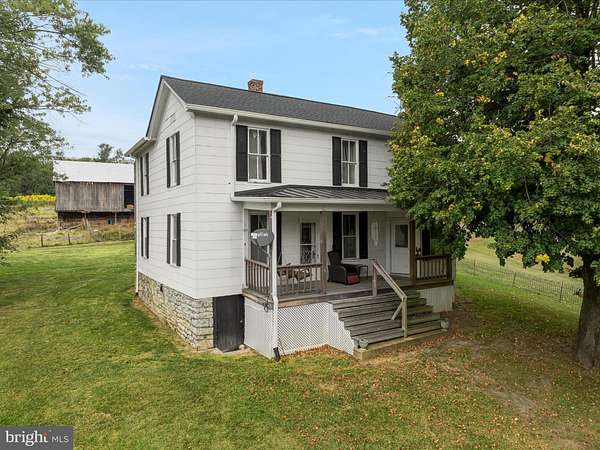 34.4 Acres of Agricultural Land with Home for Sale in Toms Brook, Virginia