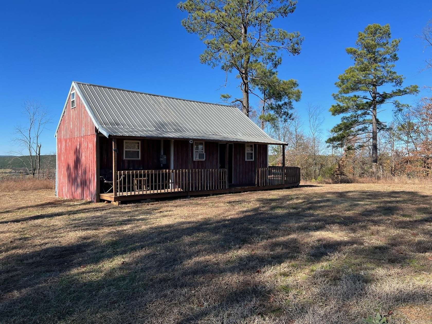 72 Acres of Recreational Land with Home for Sale in Waldron, Arkansas