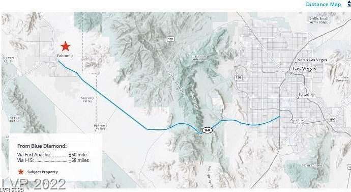 20.1 Acres of Commercial Land for Sale in Pahrump, Nevada