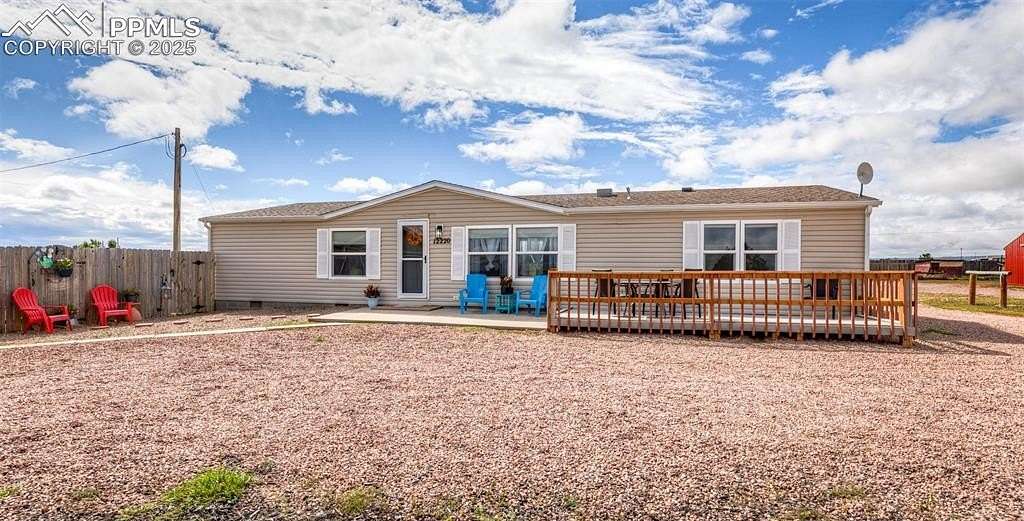 5 Acres of Residential Land with Home for Sale in Peyton, Colorado