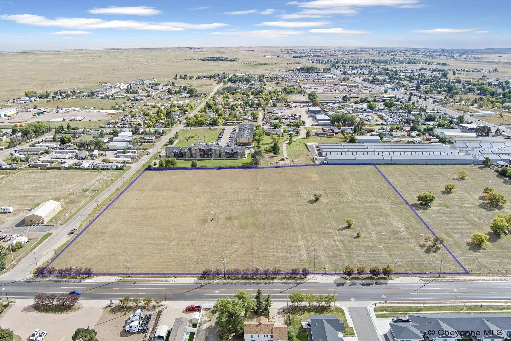 9.82 Acres of Mixed-Use Land for Sale in Cheyenne, Wyoming