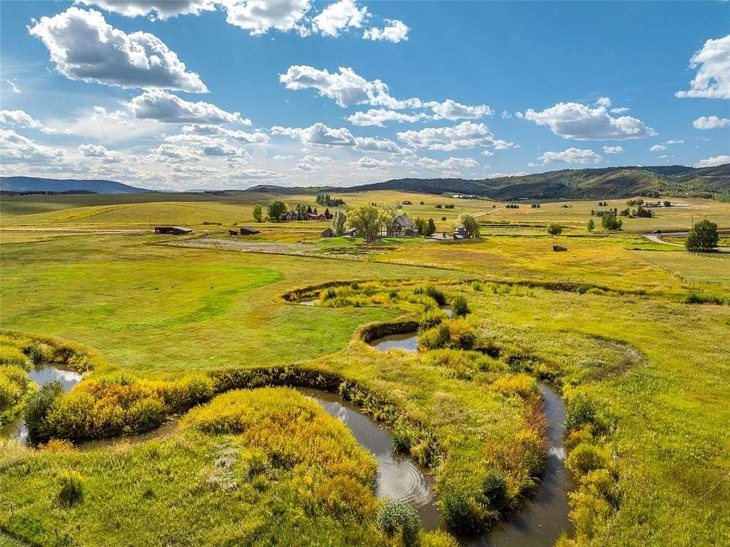 54 Acres of Agricultural Land with Home for Sale in Steamboat Springs, Colorado