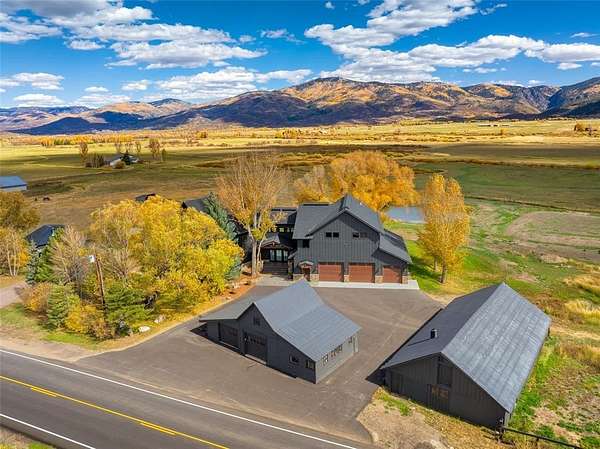 54 Acres of Agricultural Land with Home for Sale in Steamboat Springs, Colorado