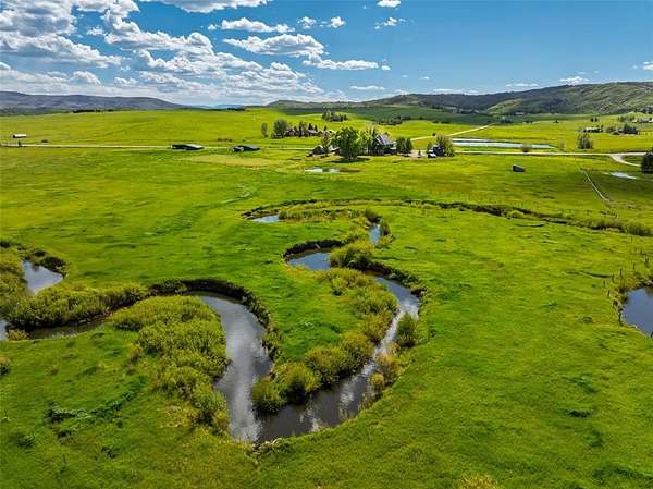 54 Acres of Agricultural Land with Home for Sale in Steamboat Springs, Colorado