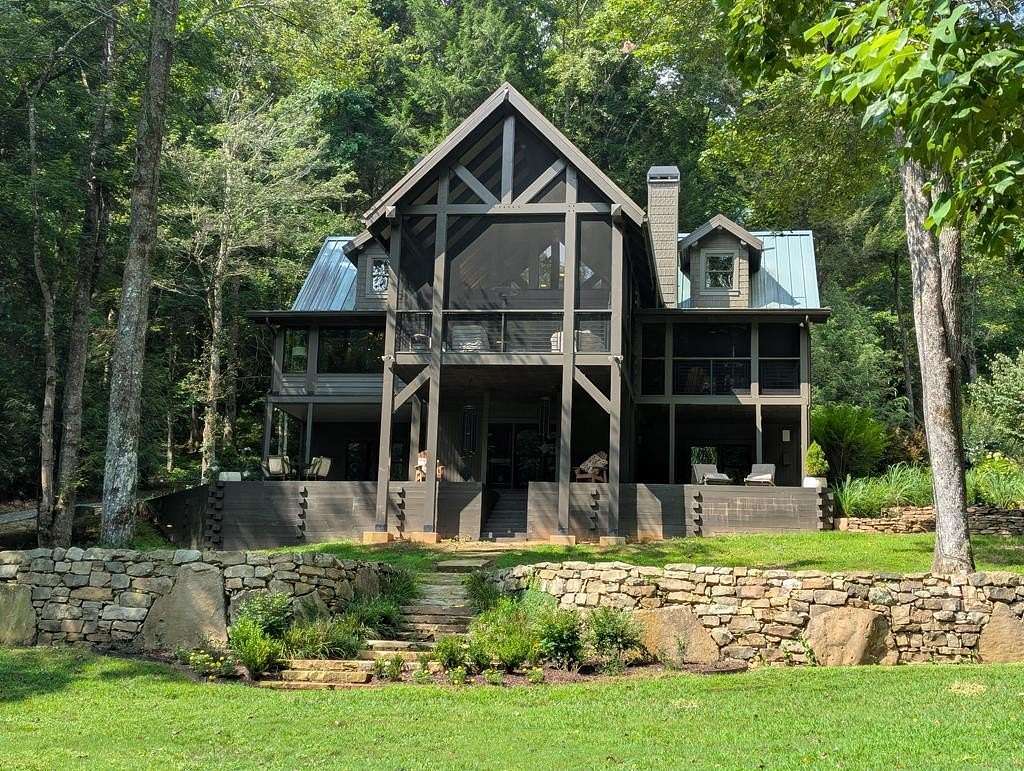 6 Acres of Residential Land with Home for Sale in Ellijay, Georgia