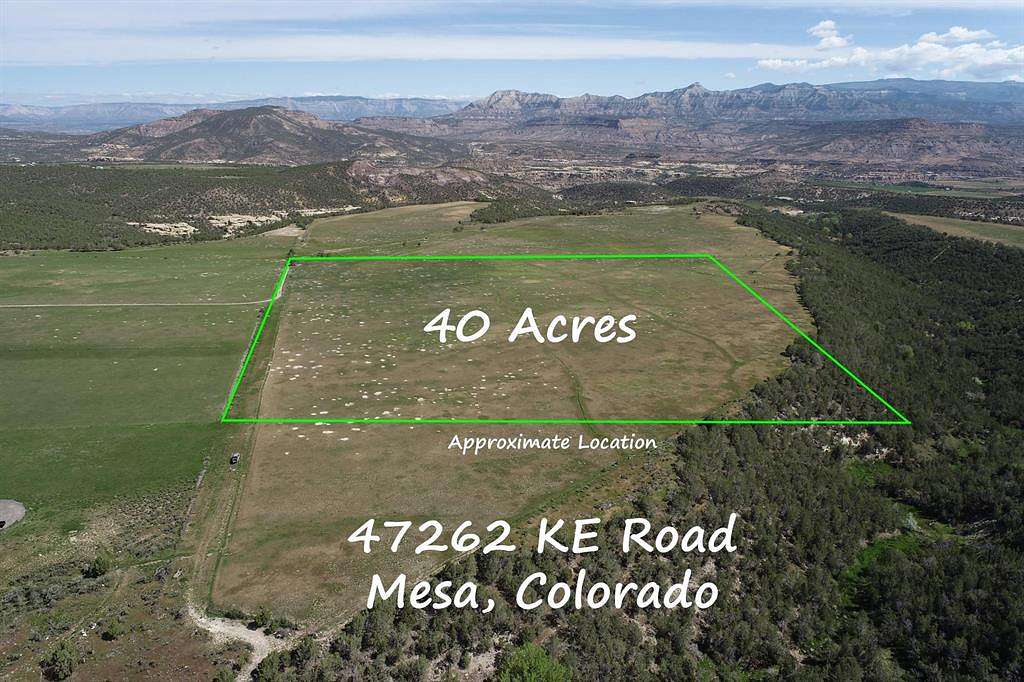 40.2 Acres of Land for Sale in Mesa, Colorado