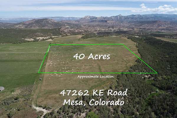 40.2 Acres of Land for Sale in Mesa, Colorado