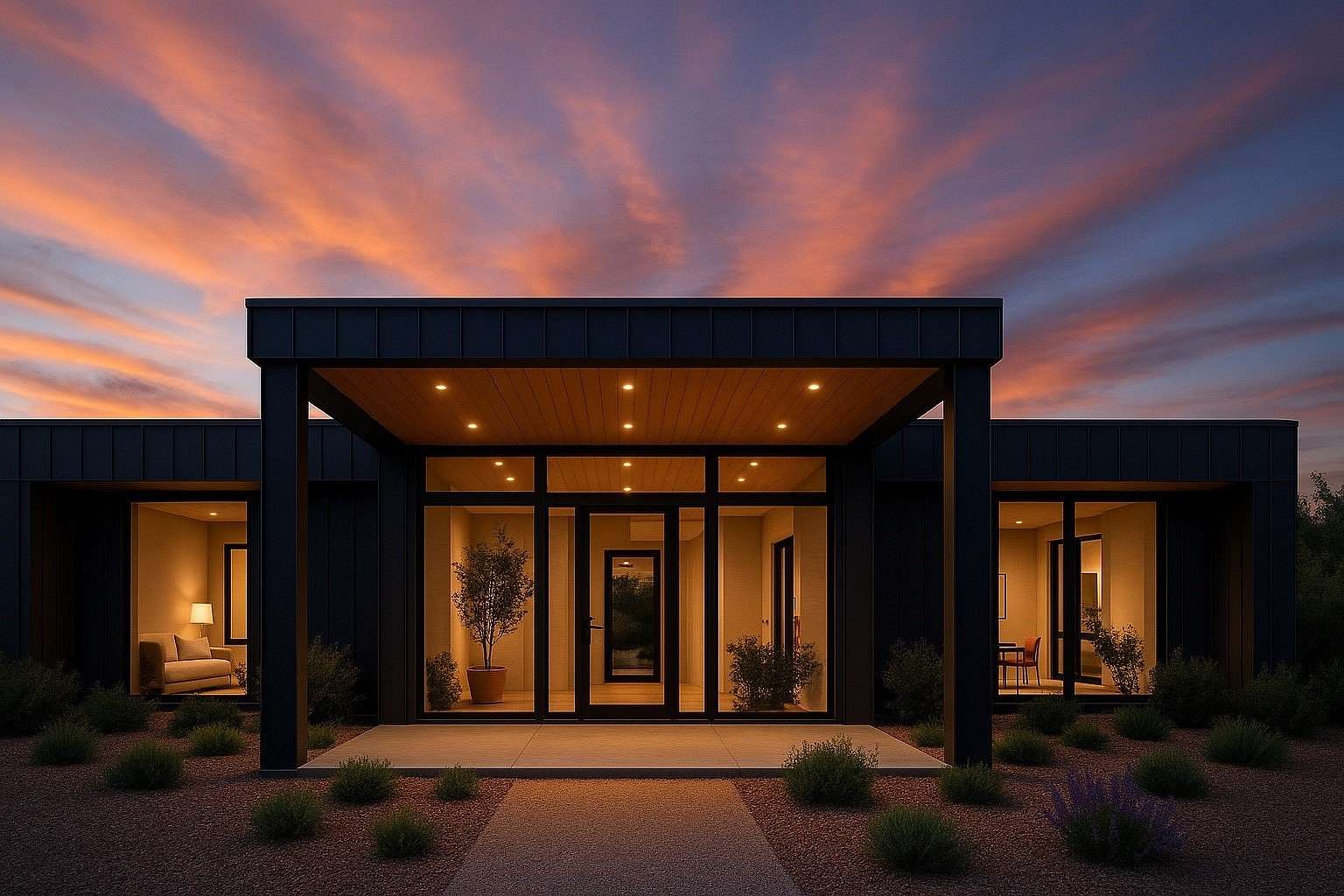 6.78 Acres of Residential Land with Home for Sale in Santa Fe, New Mexico