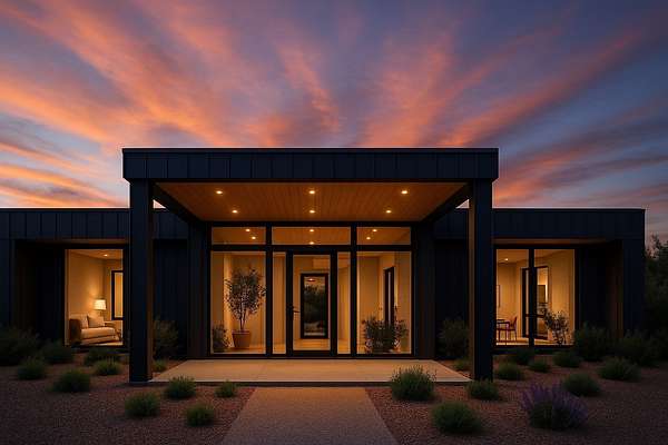 6.78 Acres of Residential Land with Home for Sale in Santa Fe, New Mexico