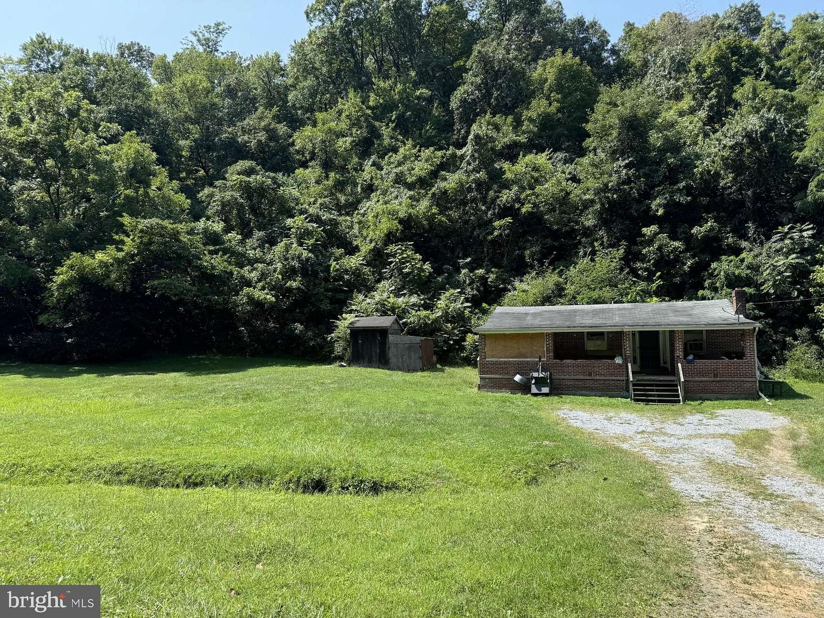 13 Acres of Land with Home for Sale in Hedgesville, West Virginia