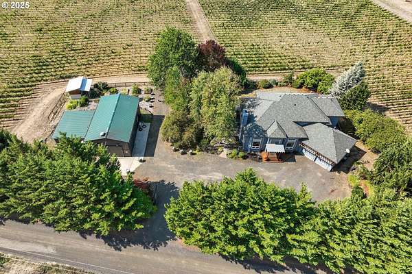 19 Acres of Land with Home for Sale in Newberg, Oregon