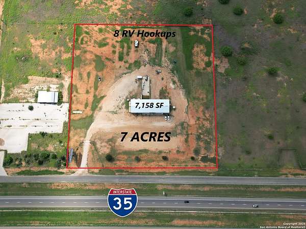 7 Acres of Improved Commercial Land for Sale in Dilley, Texas