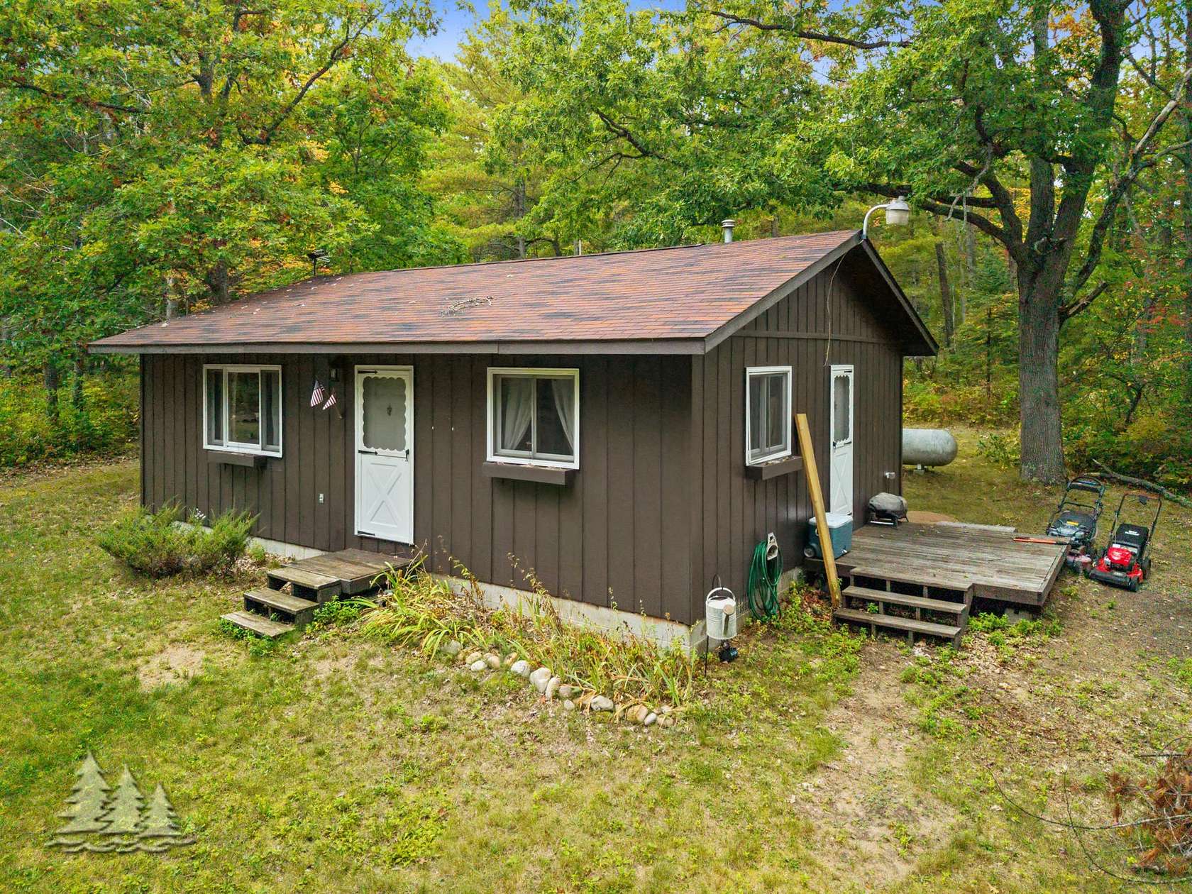 3.5 Acres of Residential Land with Home for Sale in Lewiston, Michigan