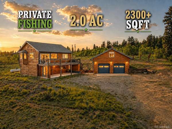 2 Acres of Land with Home for Sale in Jefferson, Colorado