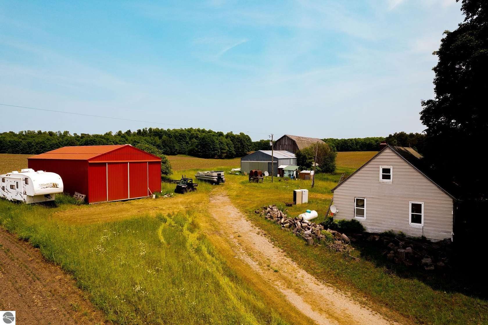 680 Acres of Land with Home for Sale in Johannesburg, Michigan