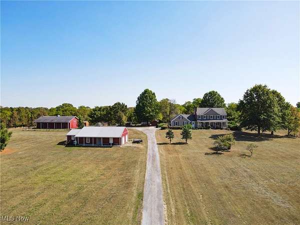 15.5 Acres of Land with Home for Sale in Paris, Ohio